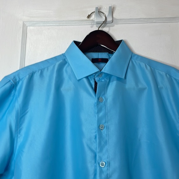 BC Collection Button Down Short Sleeve Shirt - Picture 2 of 7